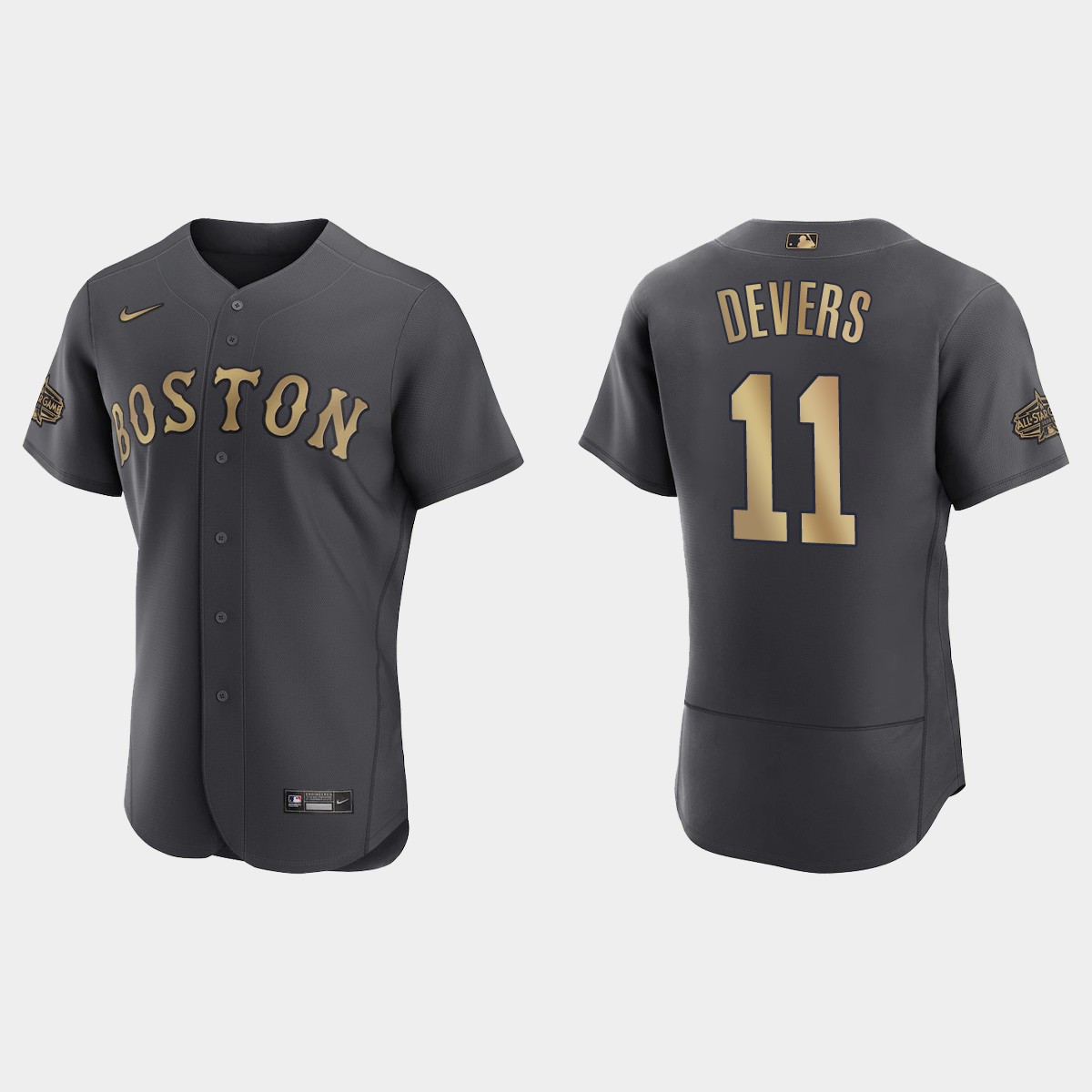 Rafael Devers Boston Red Sox 2022 MLB All-Star Game Jersey - Charcoal