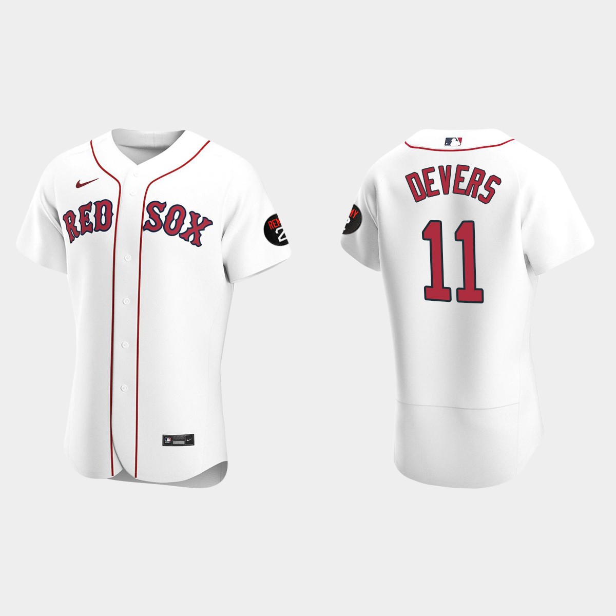 Rafael Devers Boston Red Sox Jerry Remy Jersey - White