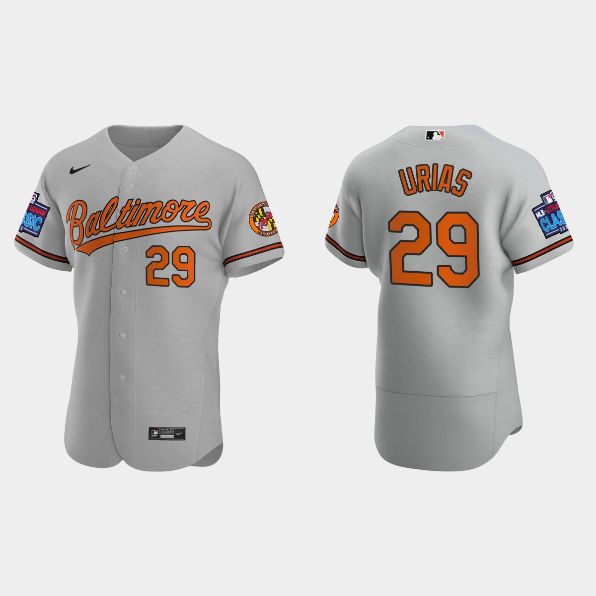 Ramon Urias Baltimore Orioles 2022 Little League Classic Jersey - Gray