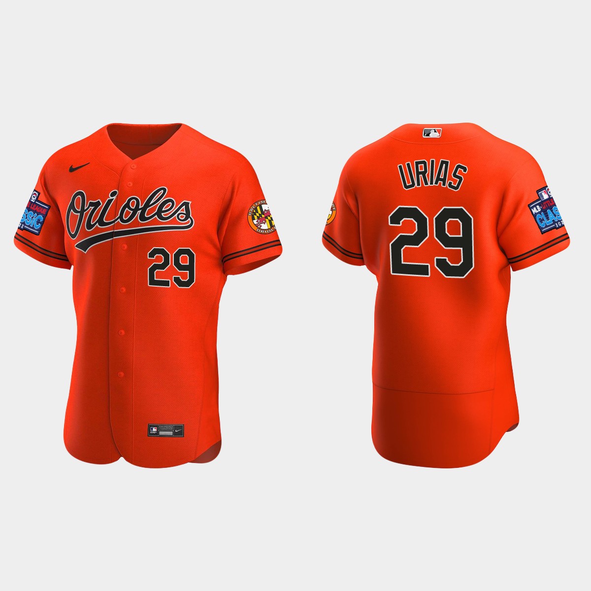 Ramon Urias Baltimore Orioles 2022 Little League Classic Jersey - Orange