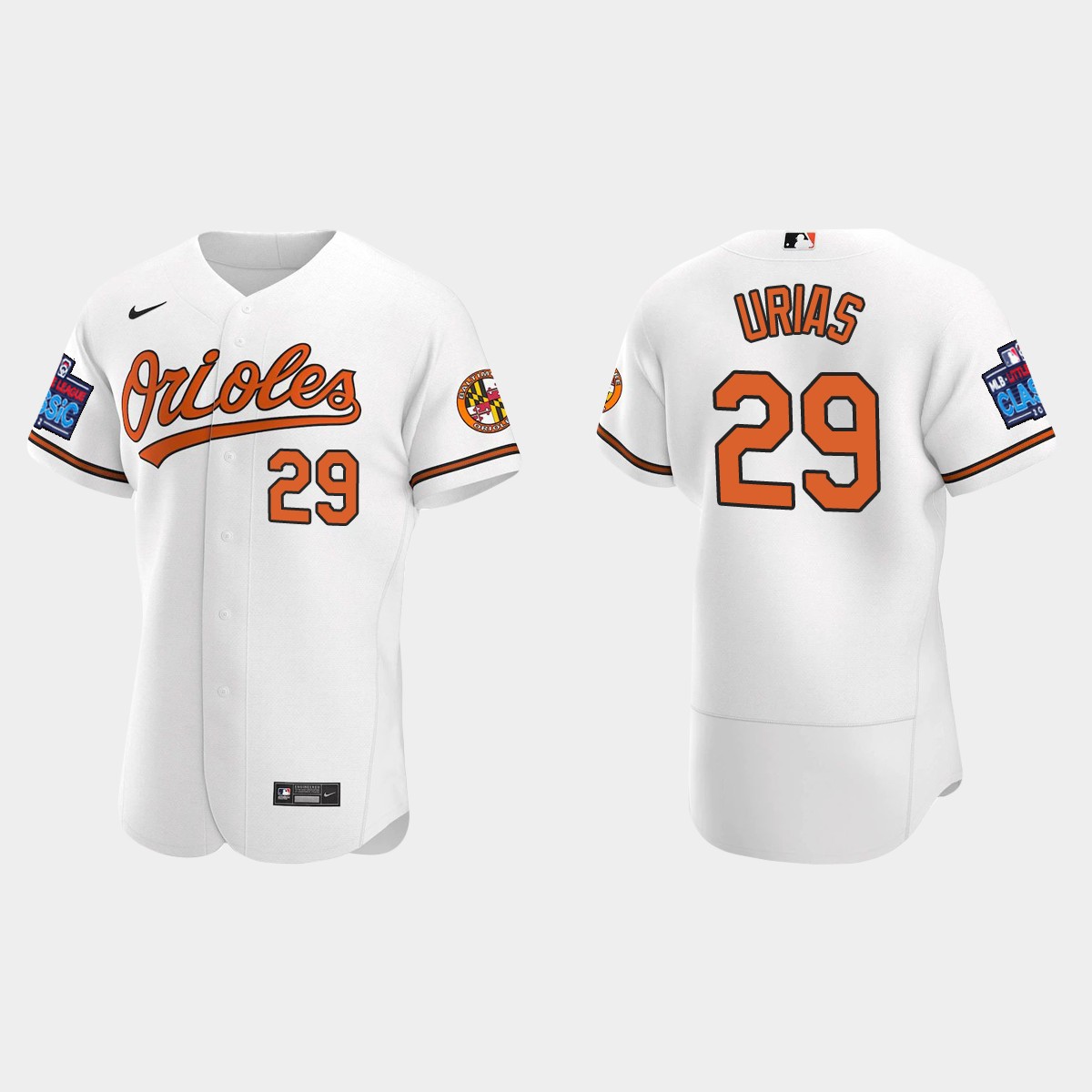 Ramon Urias Baltimore Orioles 2022 Little League Classic Jersey - White