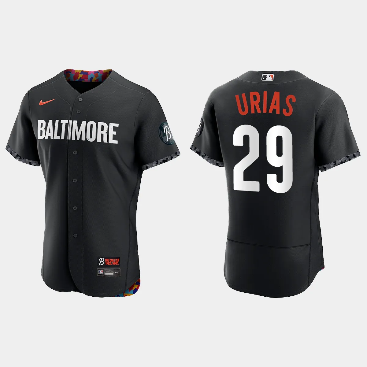 Ramon Urias Baltimore Orioles 2023 City Connect Jersey - Black