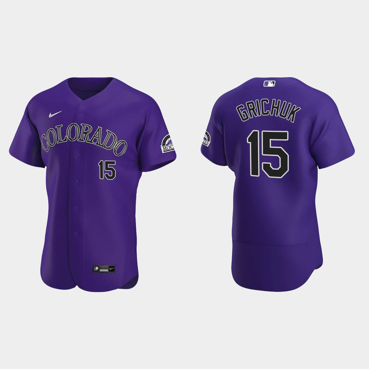 Randal Grichuk Colorado Rockies Alternate Jersey - Purple