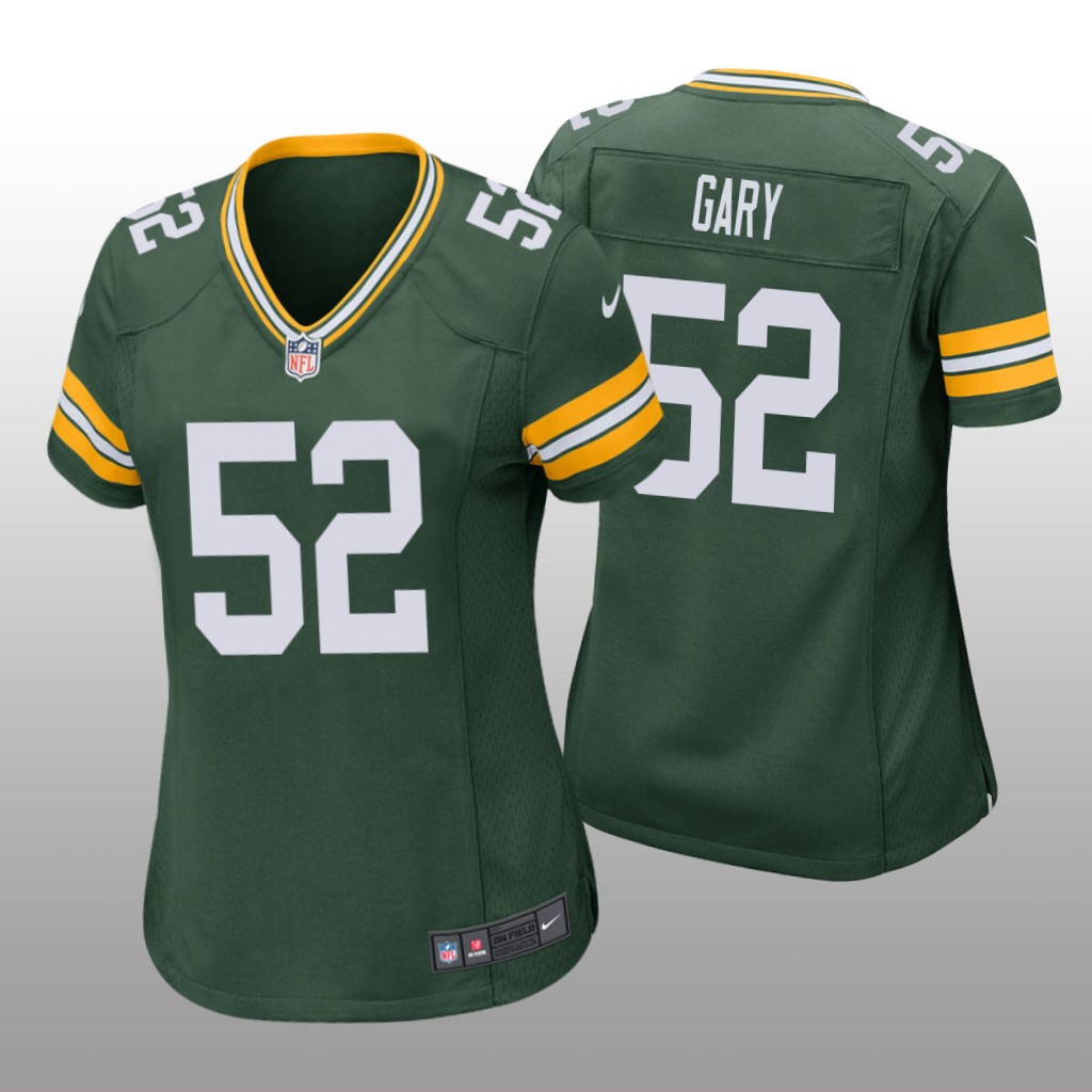 Rashan Gary Green Bay Packers Green NFL Draft Game Jersey