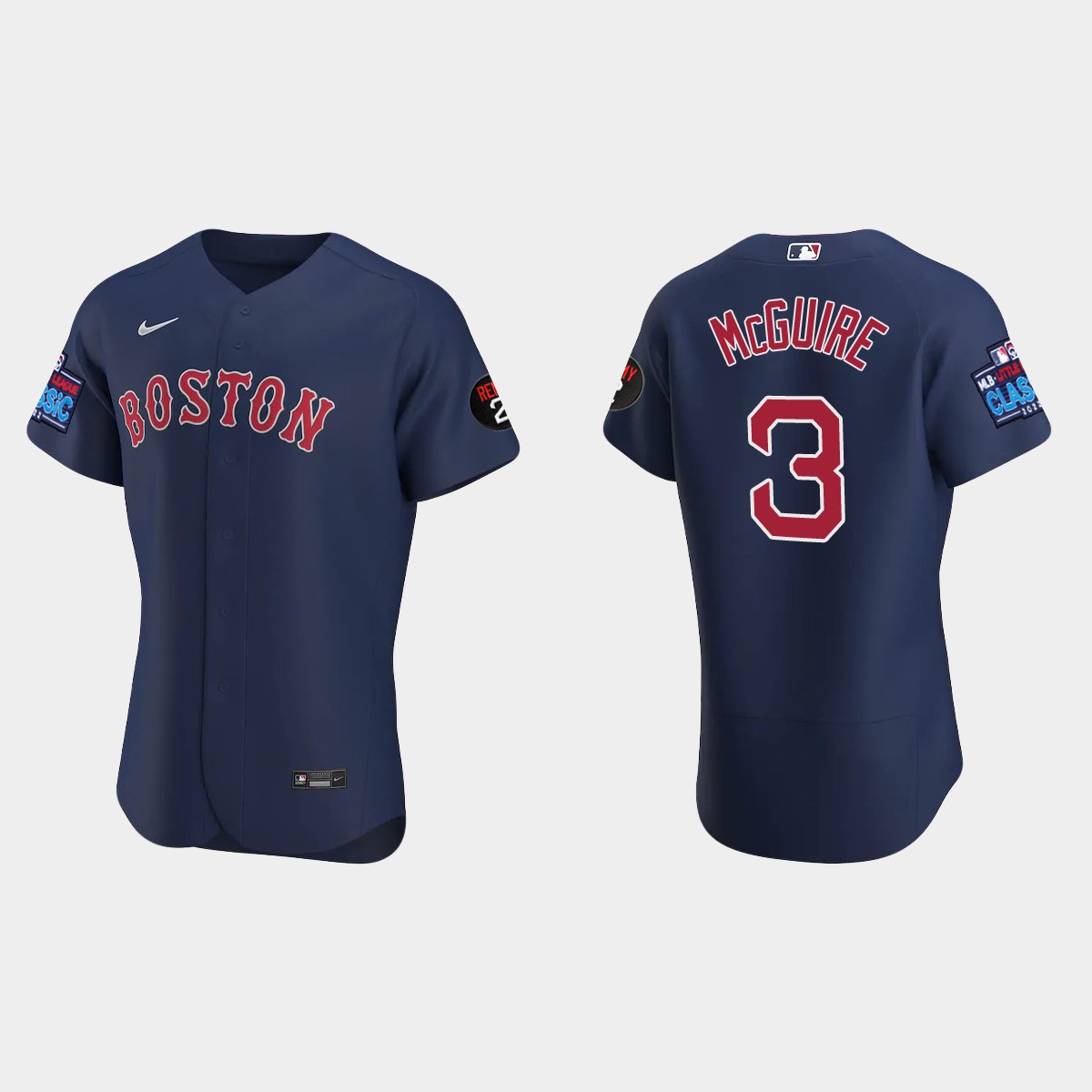 Reese McGuire Boston Red Sox 2022 Little League Classic Jersey - Navy