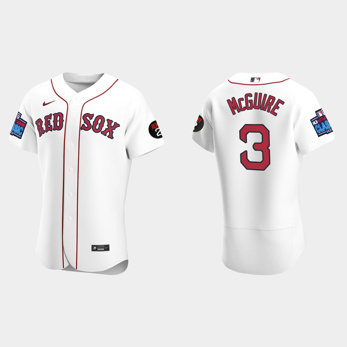 Reese McGuire Boston Red Sox 2022 Little League Classic Jersey - White