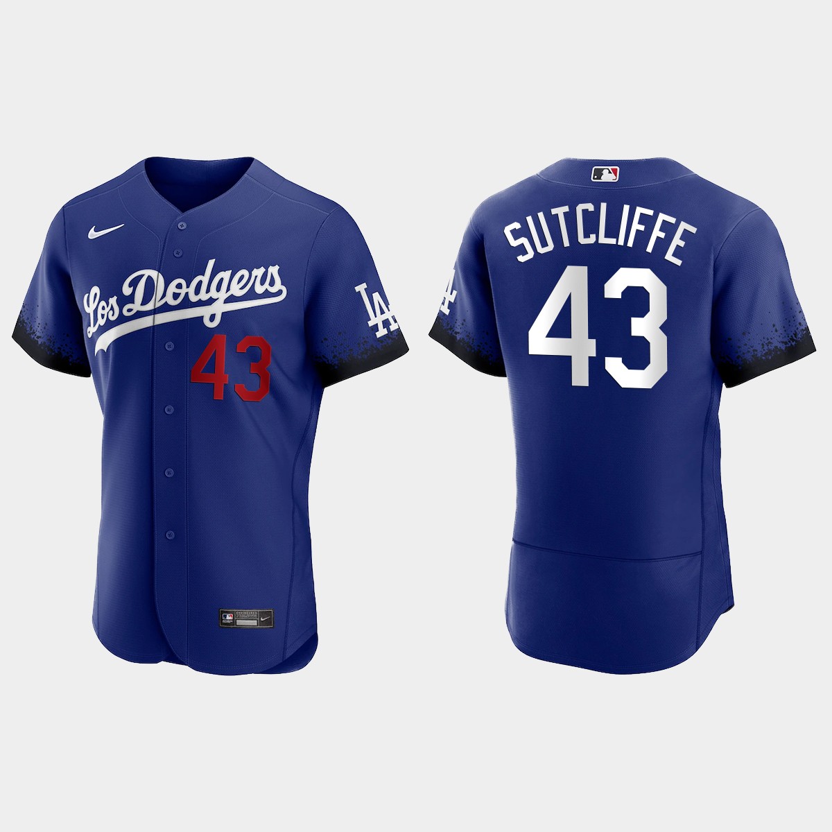 Rick Sutcliffe Los Angeles Dodgers 2021 City Connect Jersey - Royal