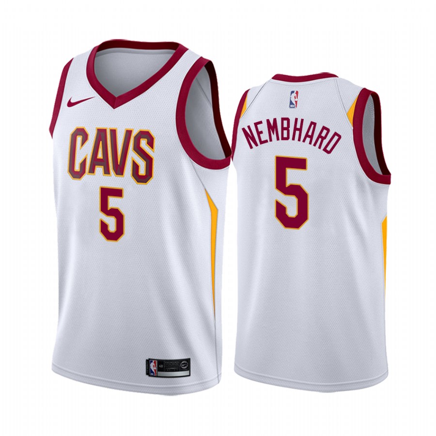 RJ Nembhard Cleveland Cavaliers 2021-22 Association Edition White #5 Jersey