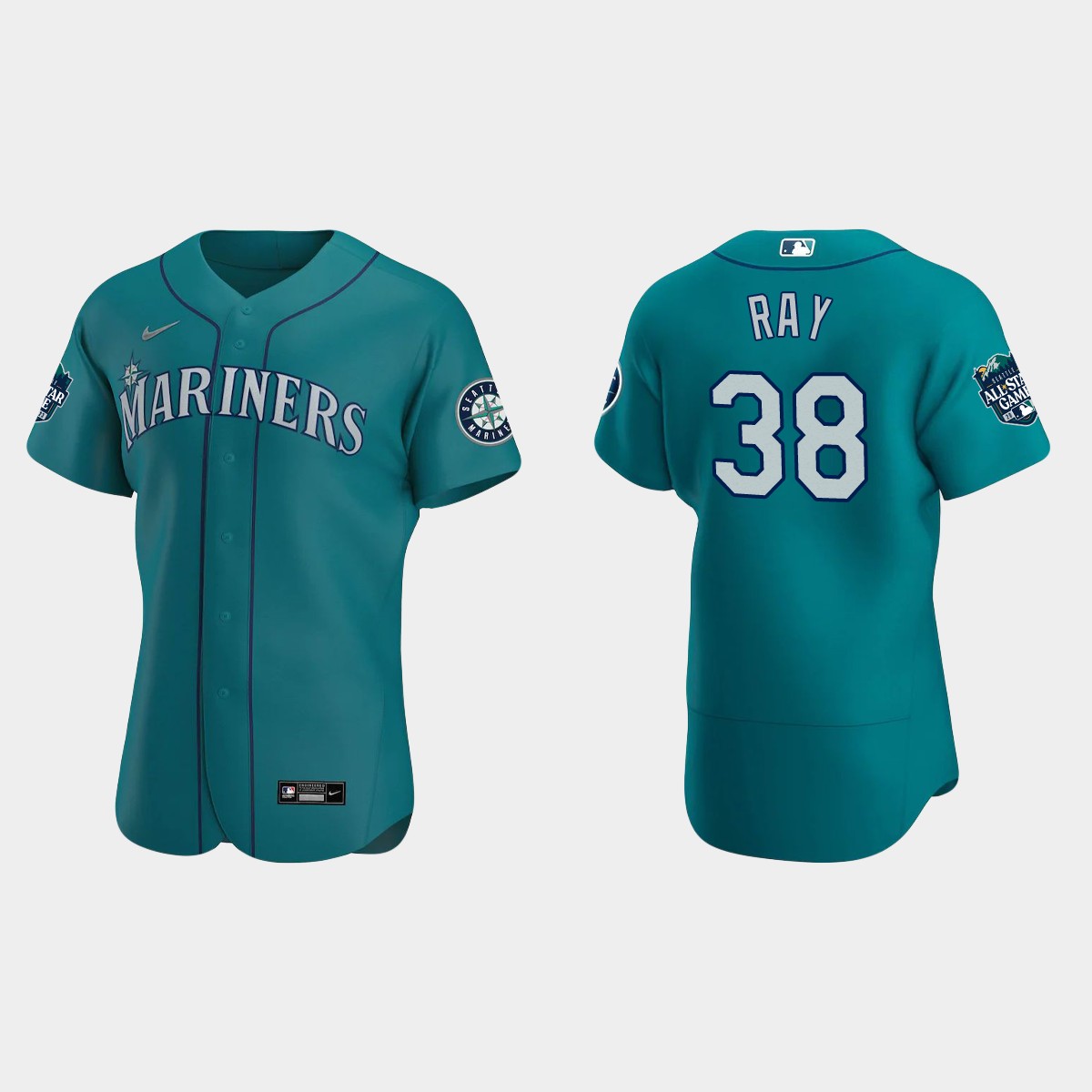 Robbie Ray Seattle Mariners 2023 MLB All-Star Game Jersey - Aqua