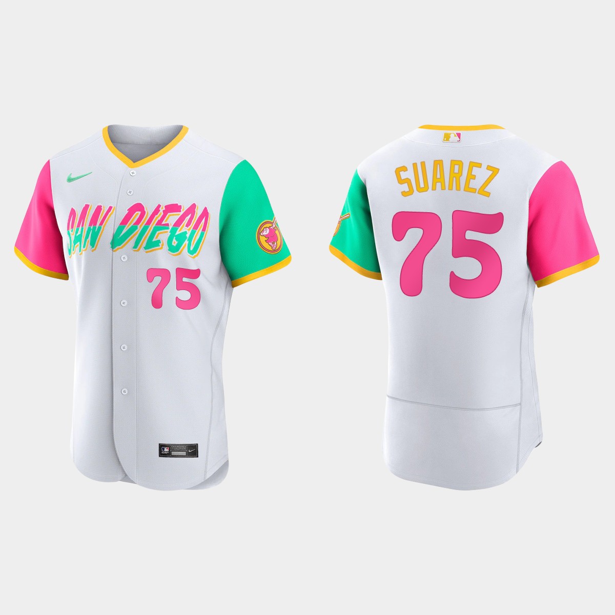 Robert Suarez San Diego Padres 2022 City Connect Jersey - White