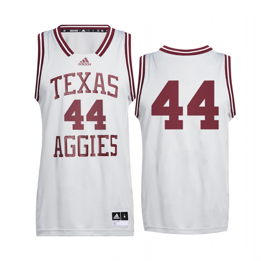 Robert Williams III Aggies White Jersey Reverse Retro Alumni