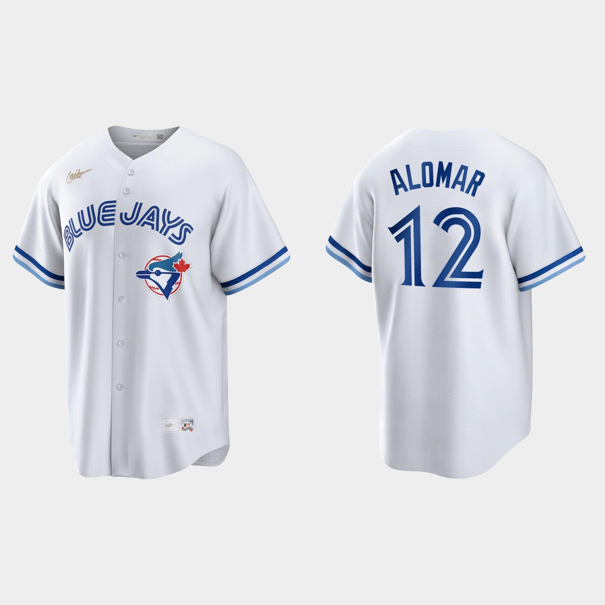 Roberto Alomar Toronto Blue Jays Cooperstown Collection Jersey - White