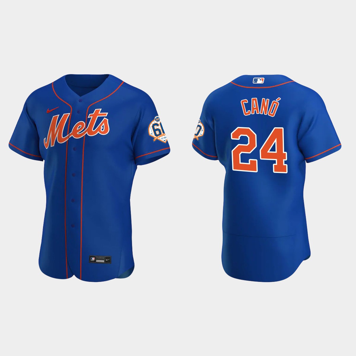 Robinson Cano New York Mets 60th Anniversary Alternate Jersey - Royal