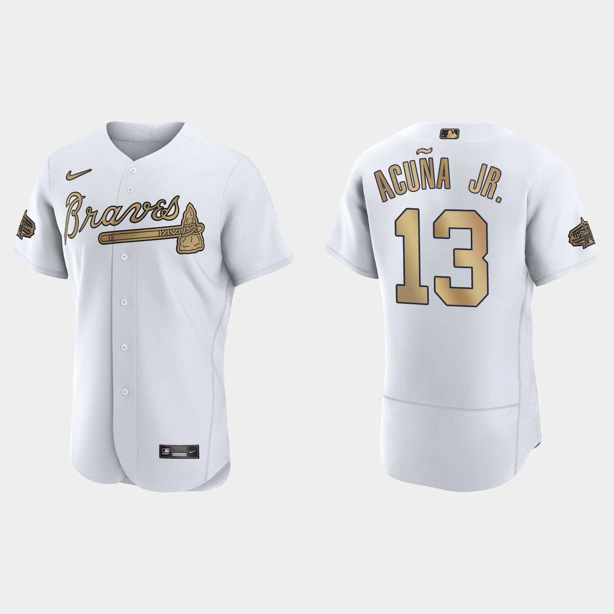 Ronald Acuna Jr. Atlanta Braves 2022 MLB All-Star Game Jersey - White