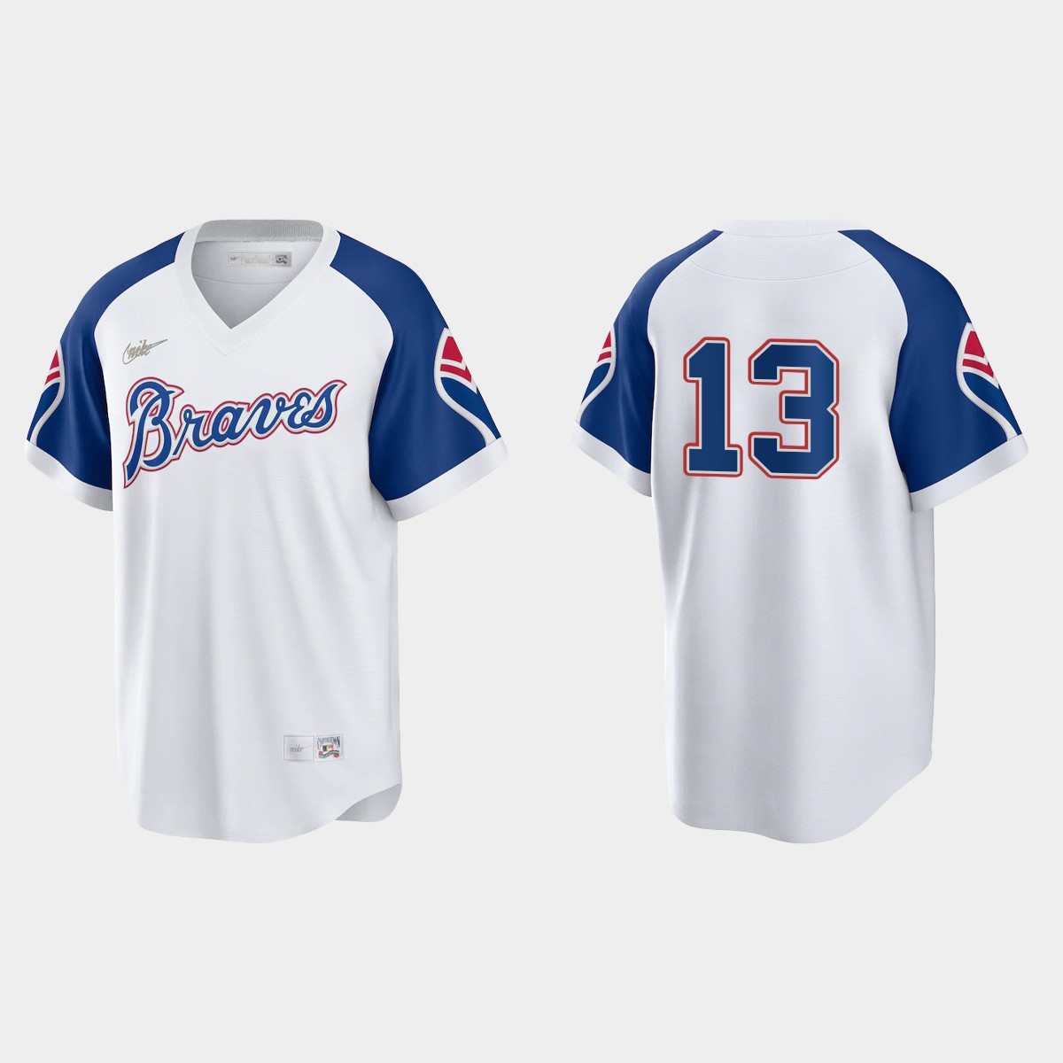 Ronald Acuna Jr. Atlanta Braves Cooperstown Home Jersey - White