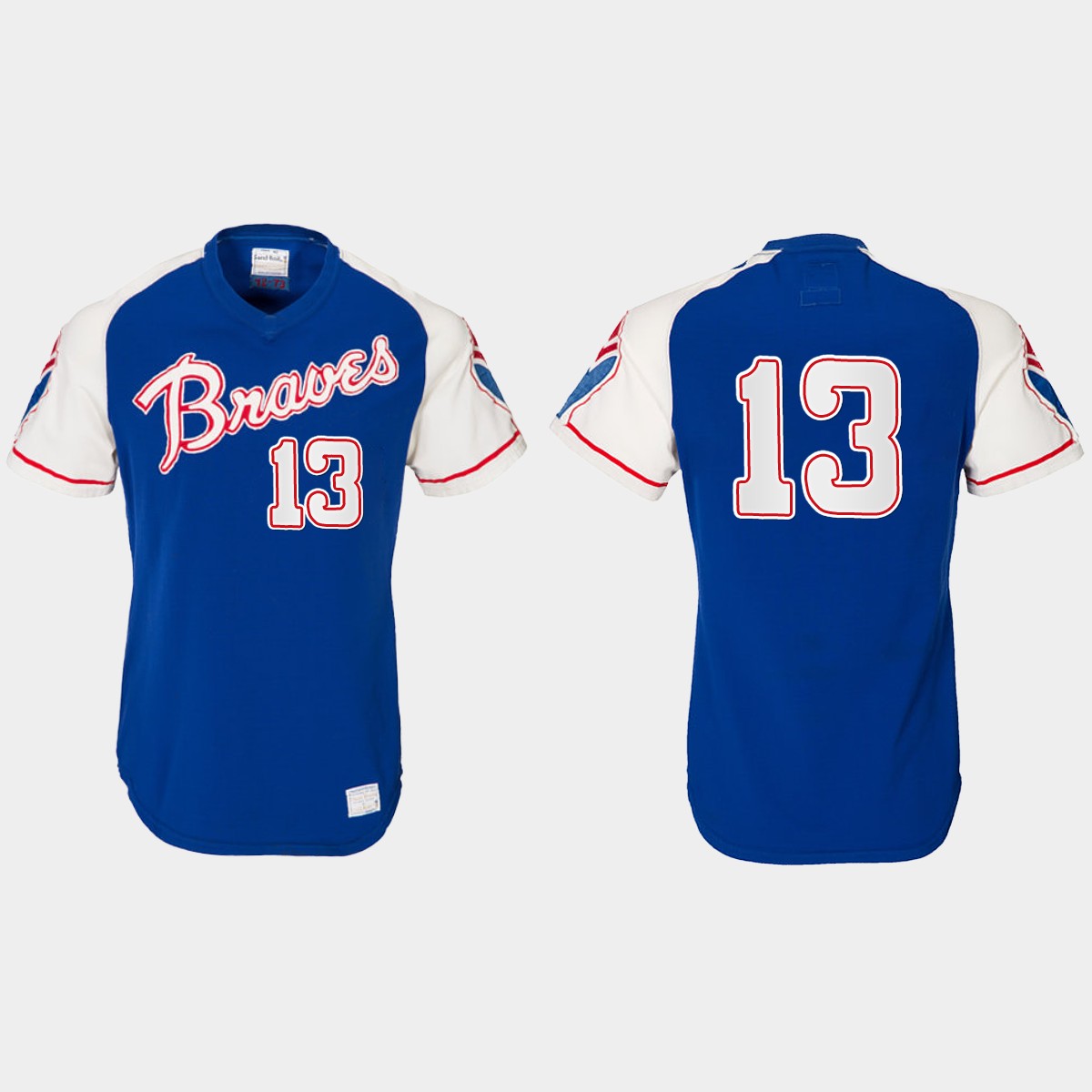 Ronald Acuna Jr. Atlanta Braves Heritage Throwback Jersey - Royal