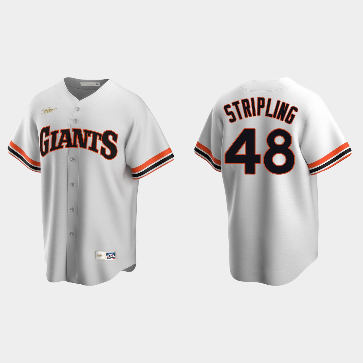 Ross Stripling San Francisco Giants Cooperstown Collection Home Jersey - White