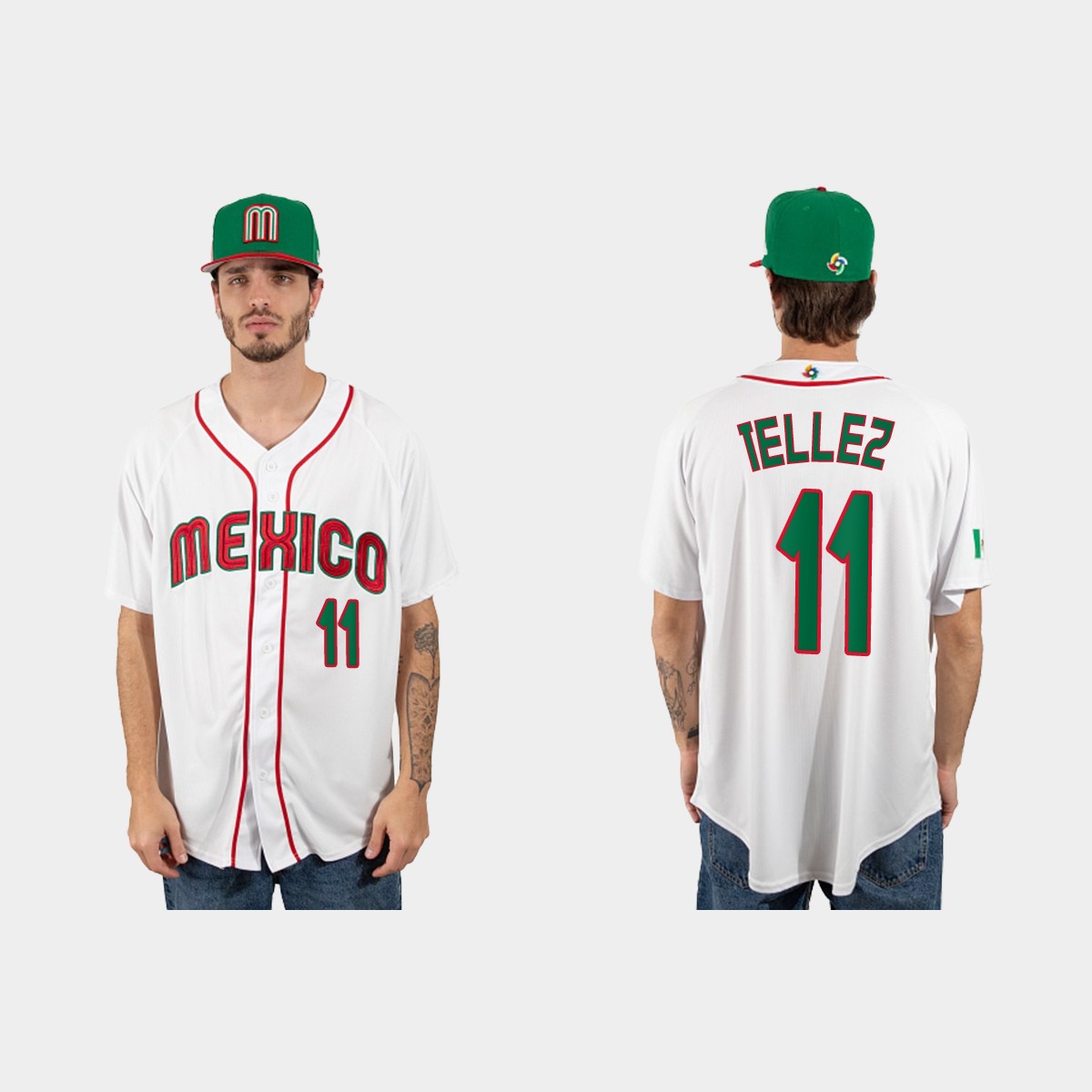 Rowdy Tellez Mexico  2023 World  Classic Jersey - White