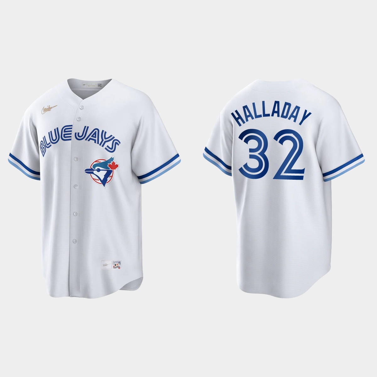 Roy Halladay Toronto Blue Jays Cooperstown Collection Jersey - White
