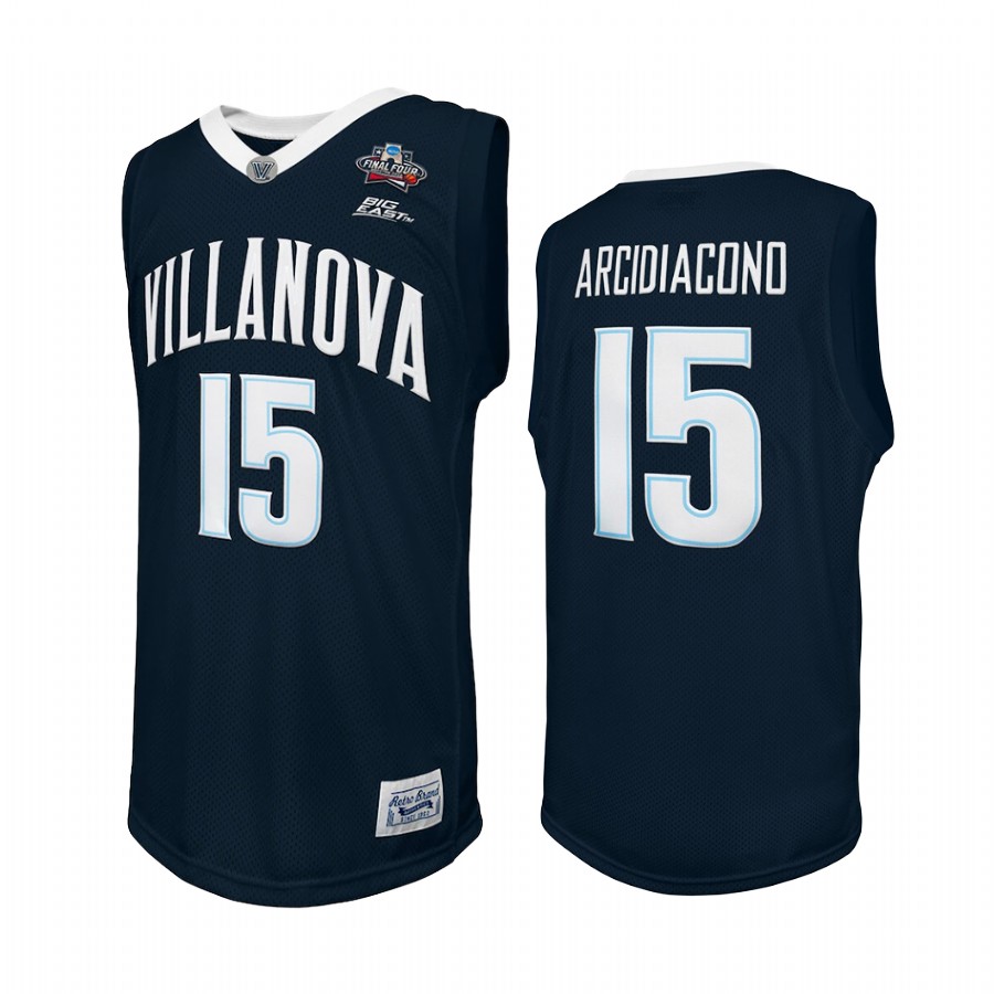 Ryan Arcidiacono Villanova Wildcats Navy Jersey 2016 NCAA March Madness Final Four Commemorative Classic