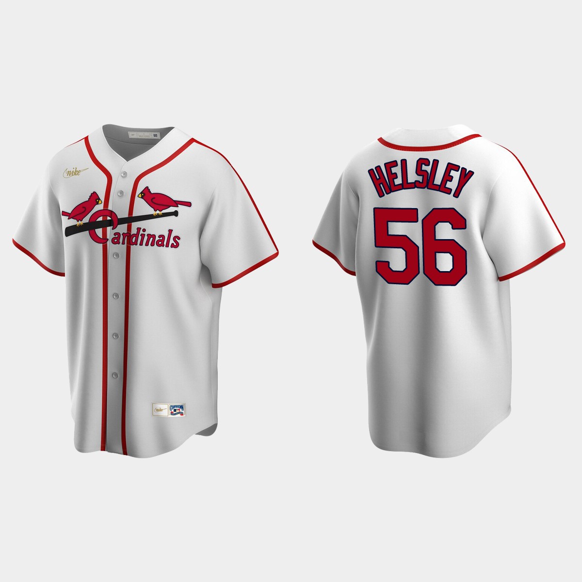 Ryan Helsley St. Louis Cardinals Cooperstown Collection Home Jersey - White