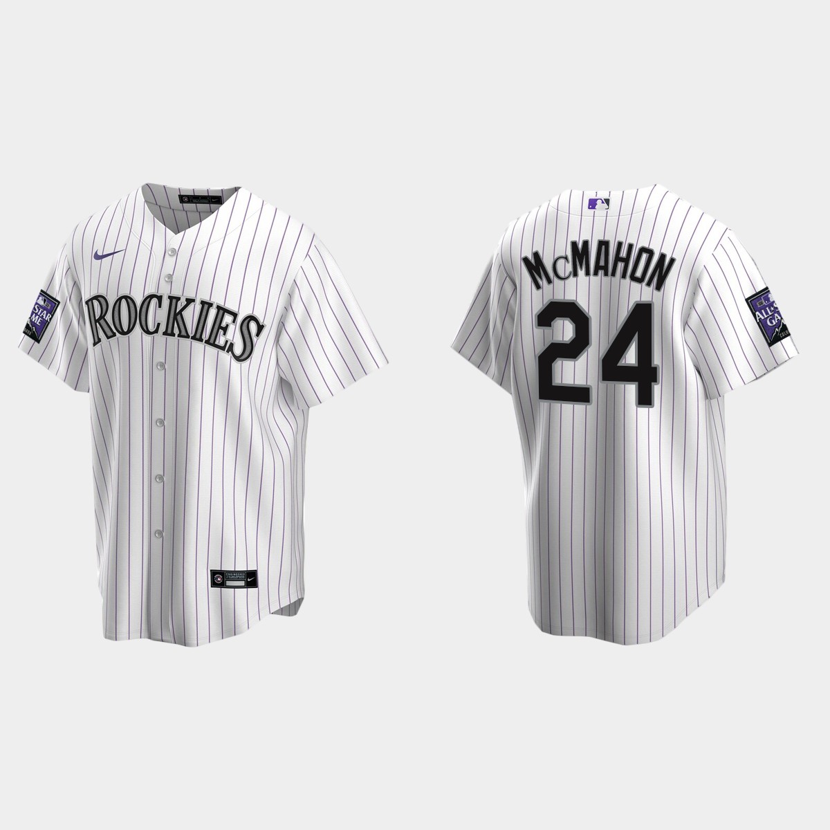 Ryan McMahon Colorado Rockies 2021 All-Star Game Home Jersey – White