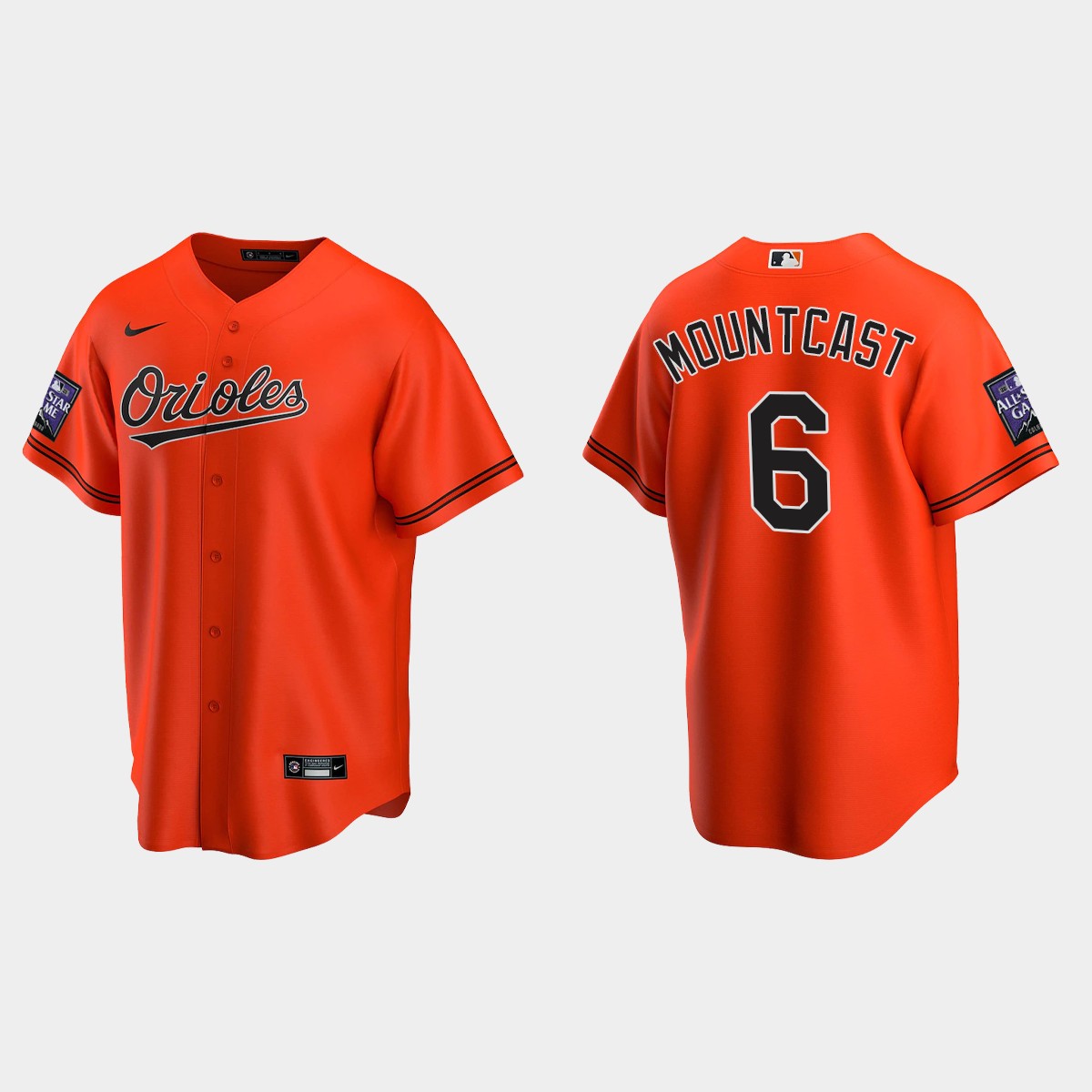 Ryan Mountcastle Baltimore Orioles 2021 All-Star Game Alternate Jersey - Orange