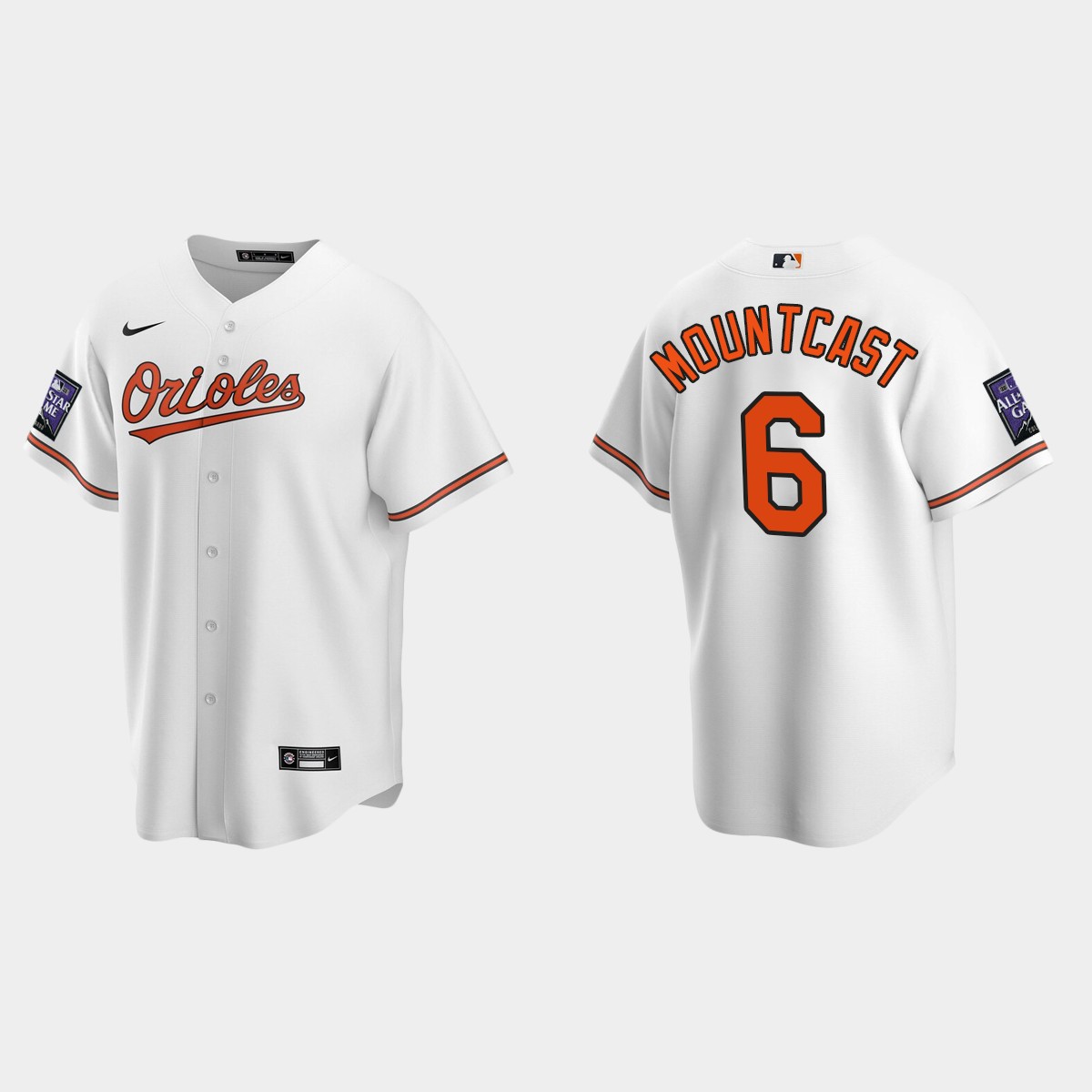 Ryan Mountcastle Baltimore Orioles 2021 All-Star Game Home Jersey - White