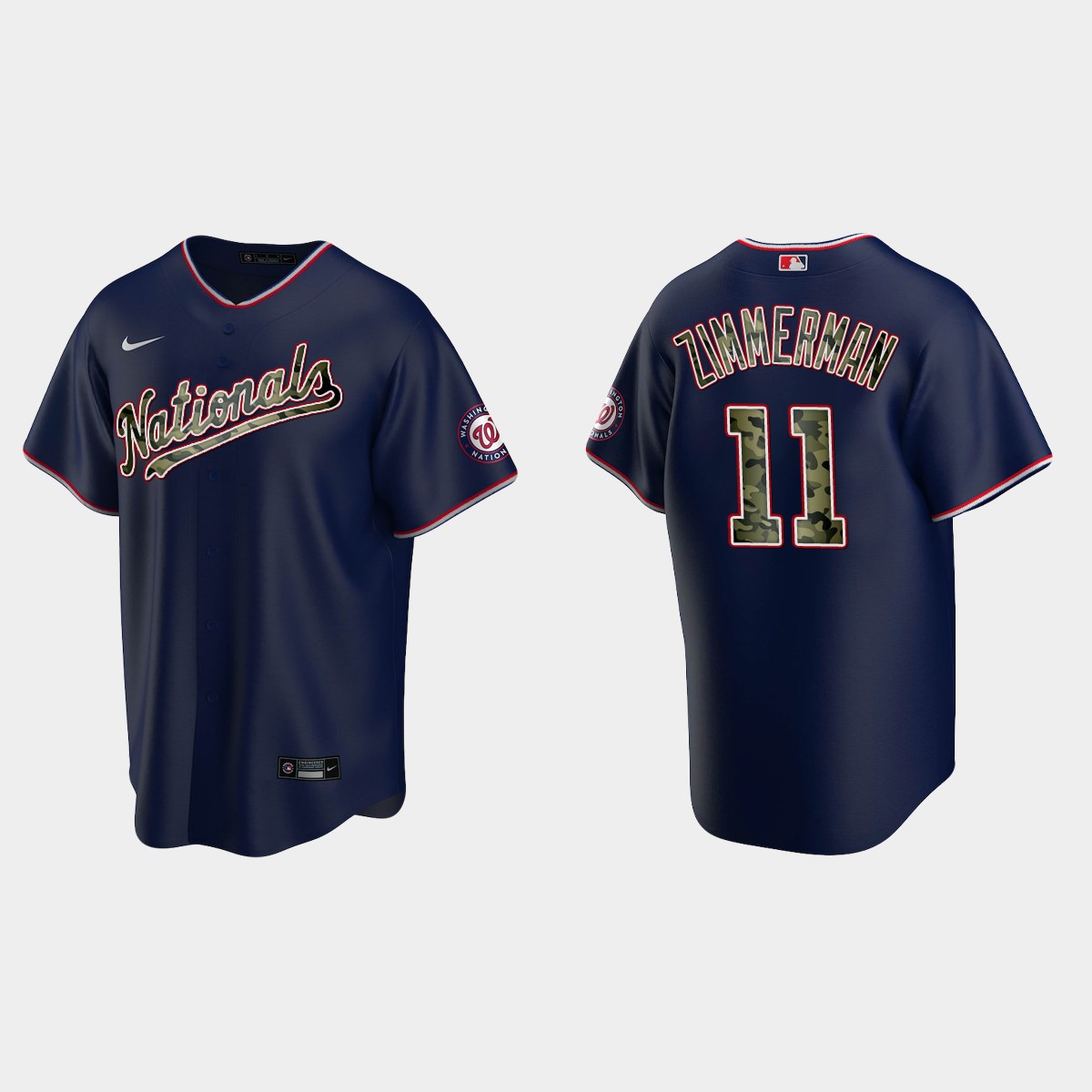 Ryan Zimmerman #11 Washington Nationals 2021 Memorial Day Jersey - Navy