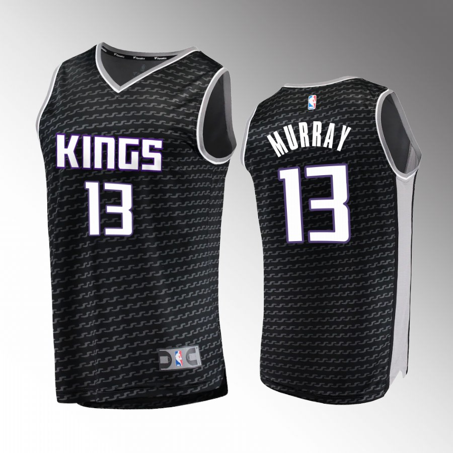 Sacramento Kings #13 Keegan Murray Statement Edition Jersey 2022-23  Black 2022 NBA Draft