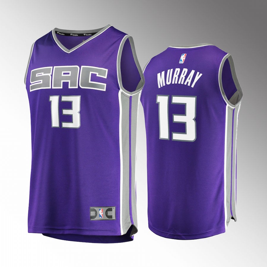 Sacramento Kings Keegan Murray 2022 NBA Draft #13 Purple Jersey Fast Break