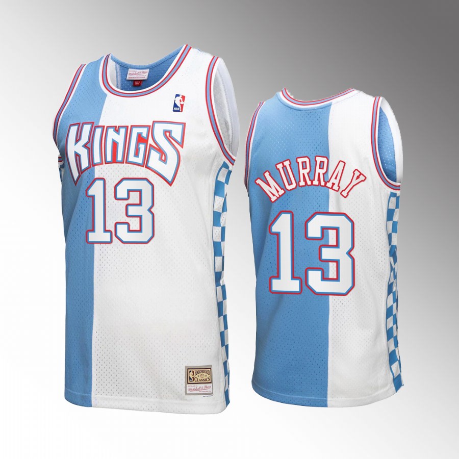 Sacramento Kings Keegan Murray Reload 3.0 #13 White Mitchell Ness Jersey