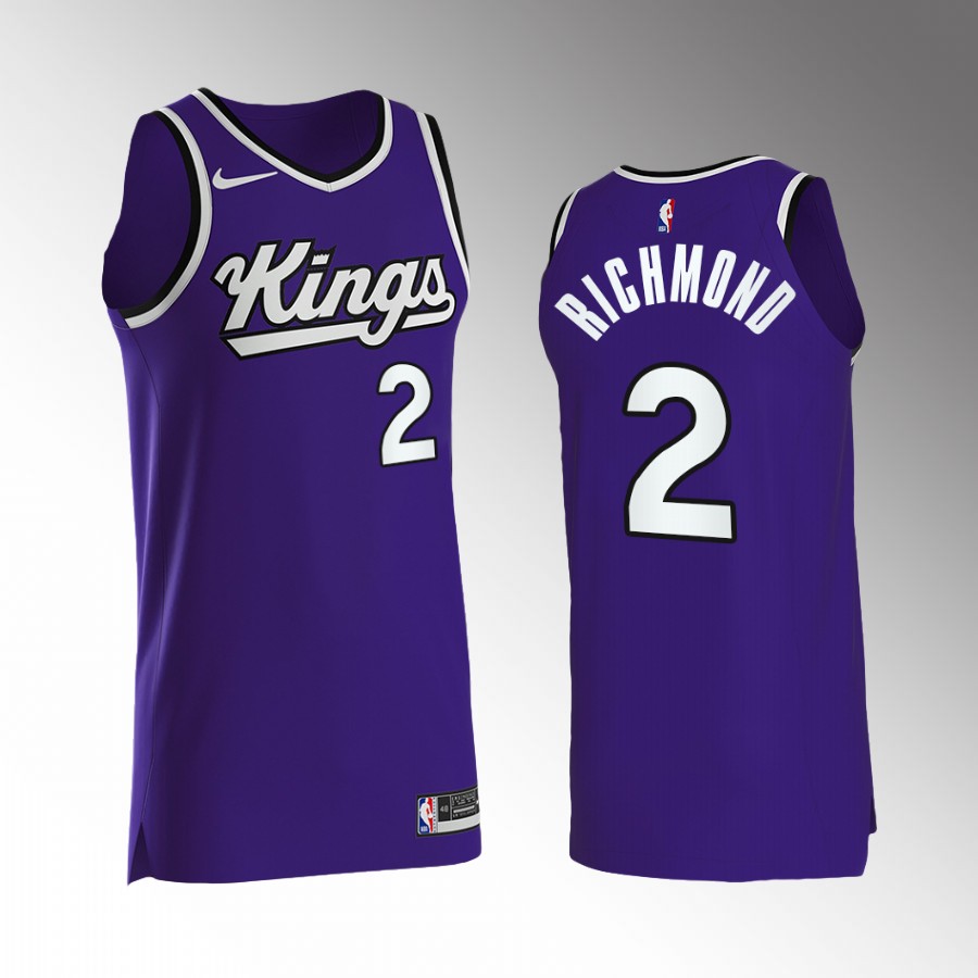 Sacramento Kings Mitch Richmond 2023-24 Icon Edition Purple #2 Jersey Swingman