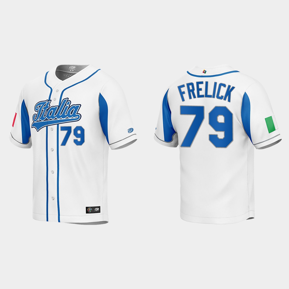 Sal Frelick Italy  2023 World  Classic Jersey - White