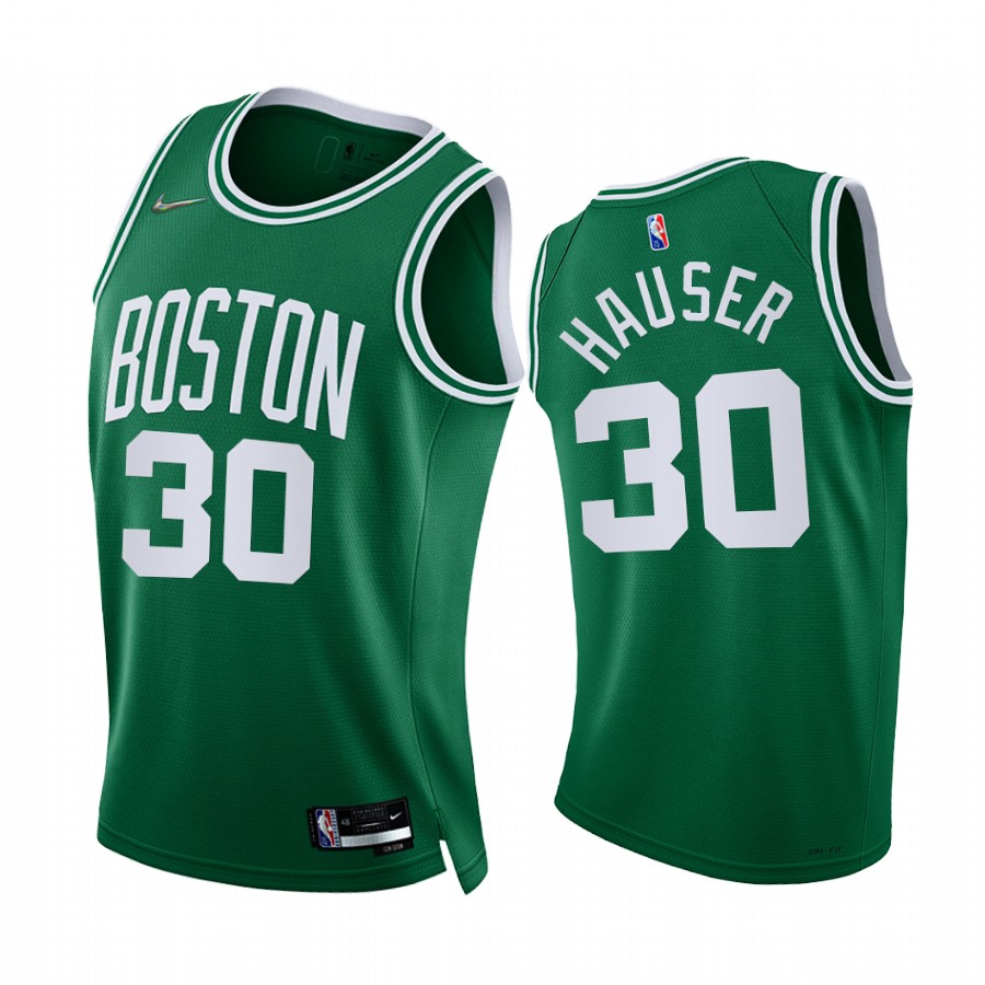 Sam Hauser Boston Celtics 2021-22 75th Diamond Anniversary Green #30 Jersey Icon Edition