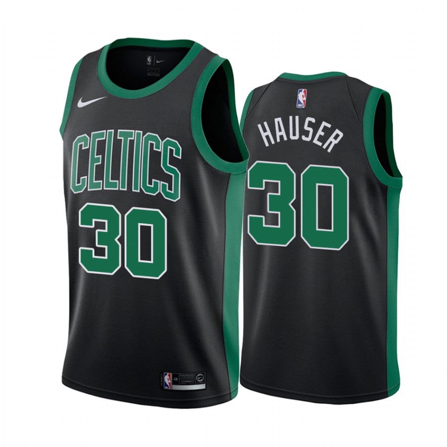 Sam Hauser Boston Celtics 2021-22 Statement Edition Black #30 Jersey