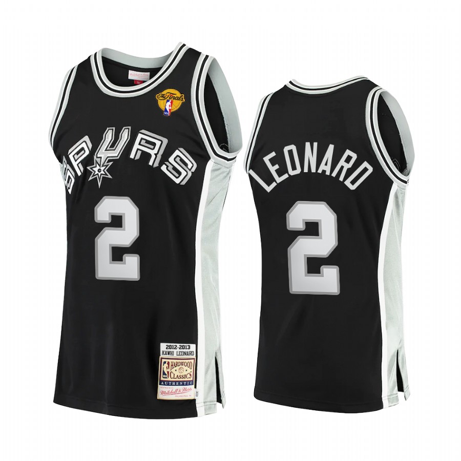 San Antonio Spurs Kawhi Leonard #2 2013 NBA Finals Jersey Men's