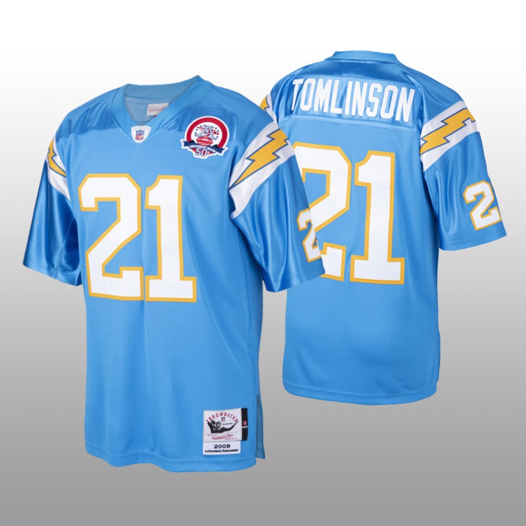 San Diego Chargers LaDainian Tomlinson Powder Blue Throwback 2009 Jersey - Men's