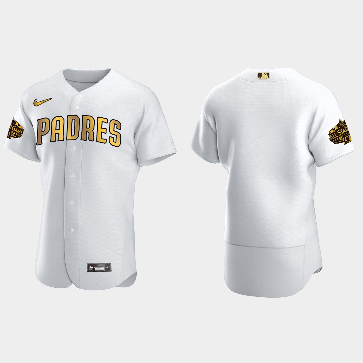 San Diego Padres 2022 MLB All-Star Game Jersey - White Gold