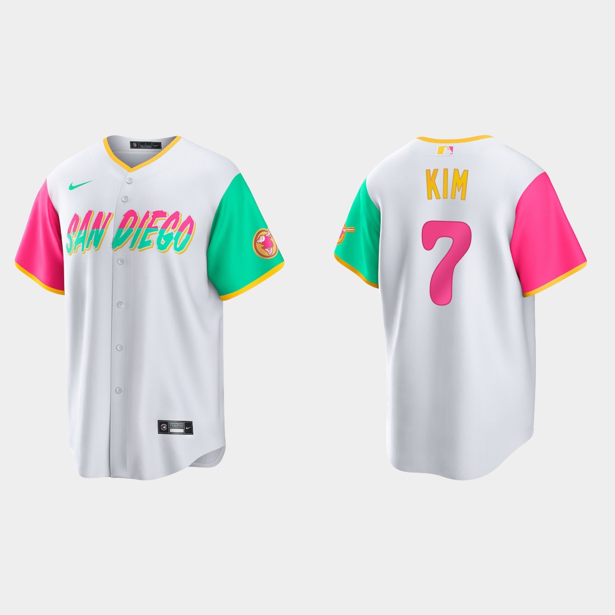 San Diego Padres Ha-Seong Kim 2022 City Connect Jersey - White