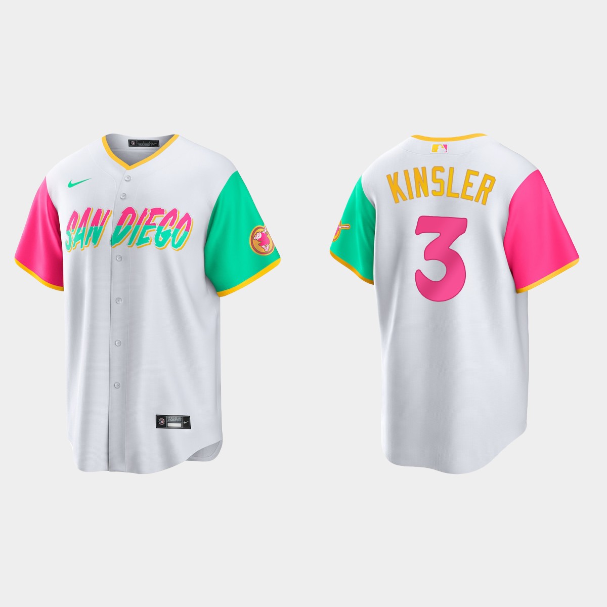 San Diego Padres Ian Kinsler 2022 City Connect Jersey - White