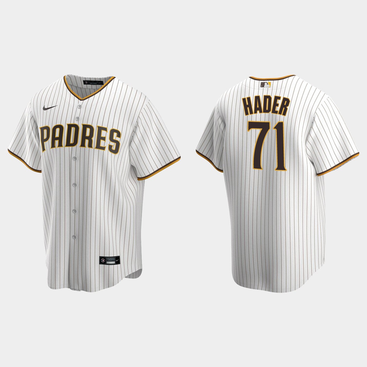 San Diego Padres Josh Hader Home Jersey - White Brown