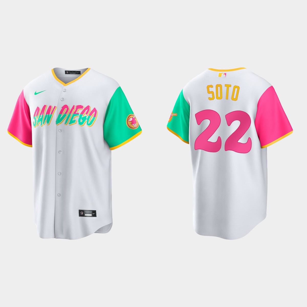 San Diego Padres Juan Soto 2022 City Connect Jersey - White