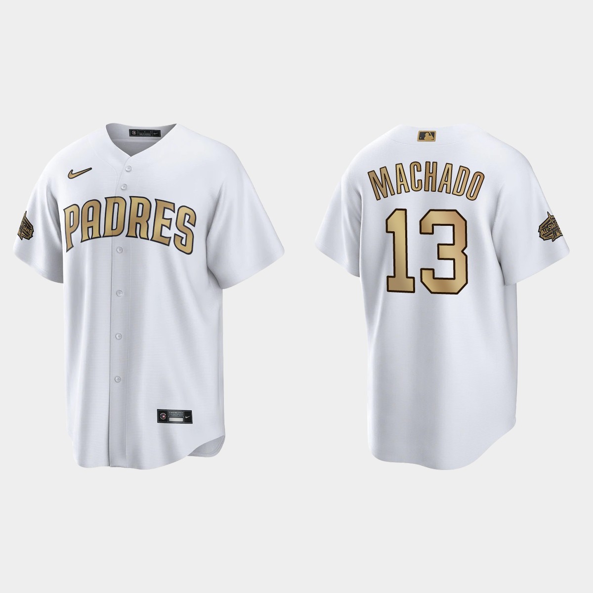 San Diego Padres Manny Machado 2022 MLB All-Star Game Jersey - White