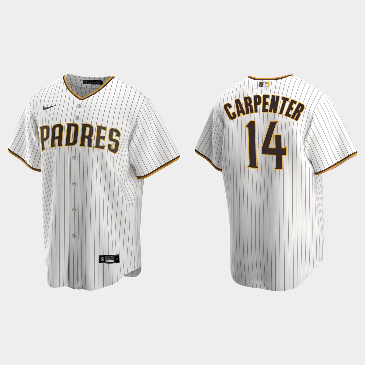 San Diego Padres Matt Carpenter Home Jersey - White Brown