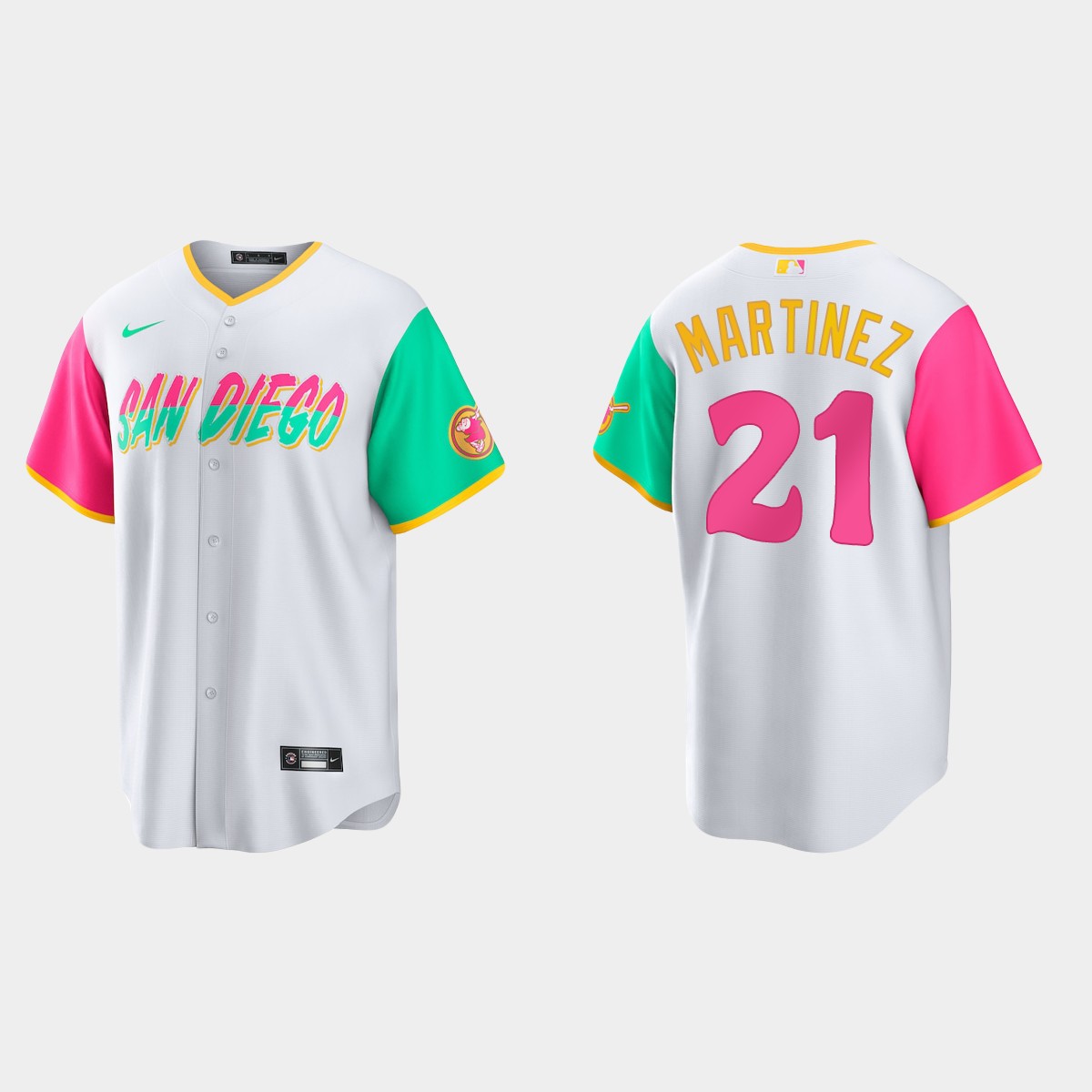 San Diego Padres Nick Martinez 2022 City Connect Jersey - White