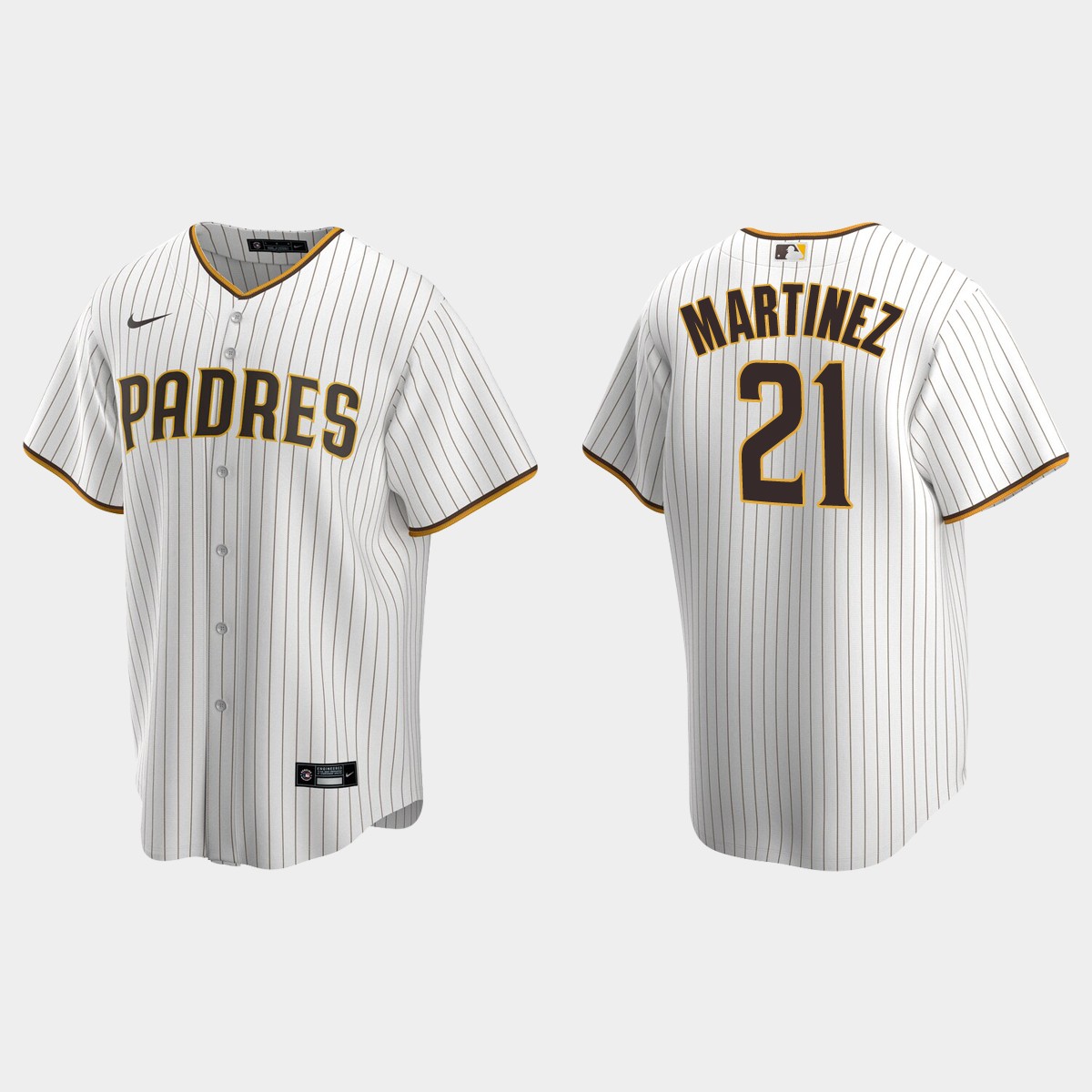 San Diego Padres Nick Martinez Home Jersey - White Brown