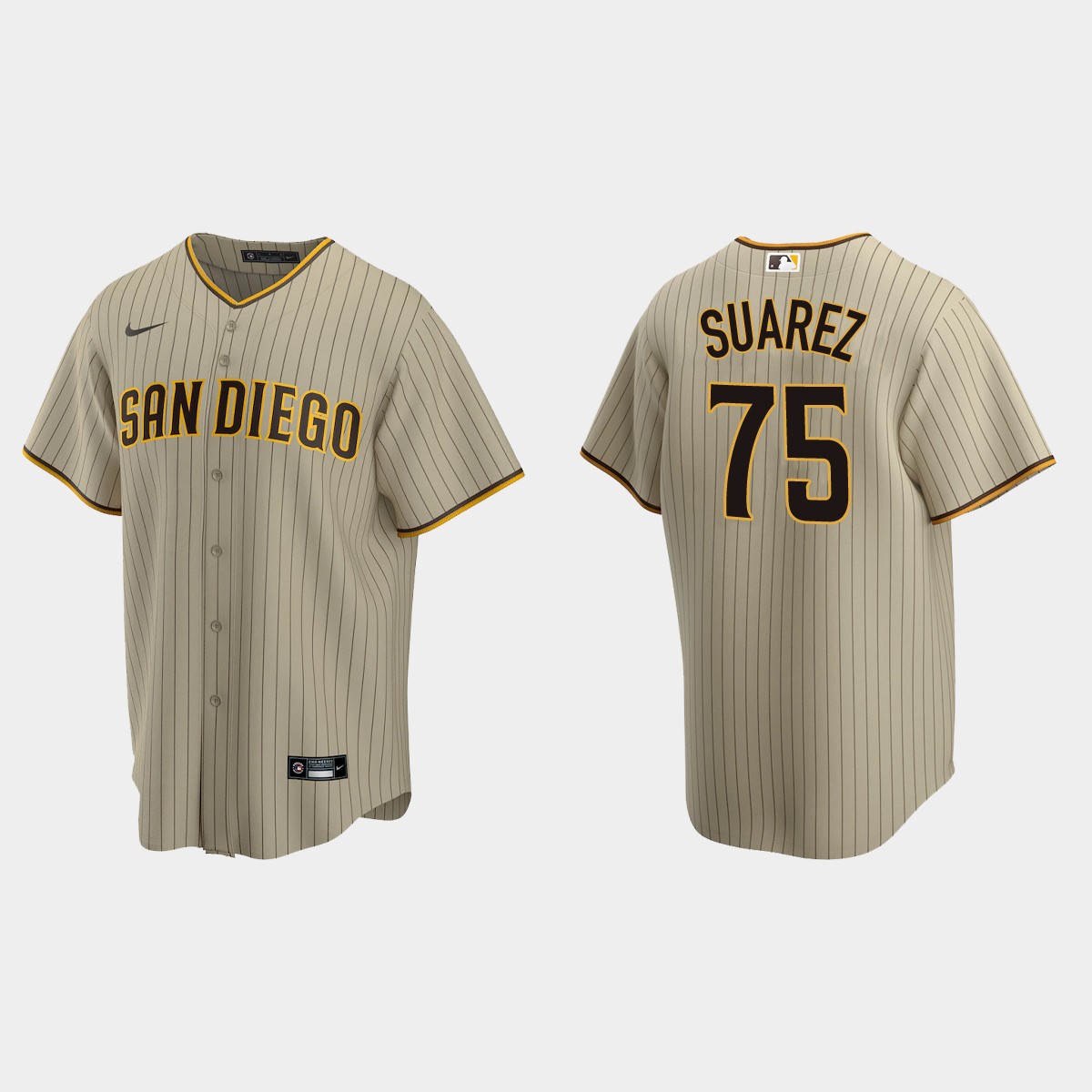 San Diego Padres Robert Suarez Alternate Jersey - Sand Brown