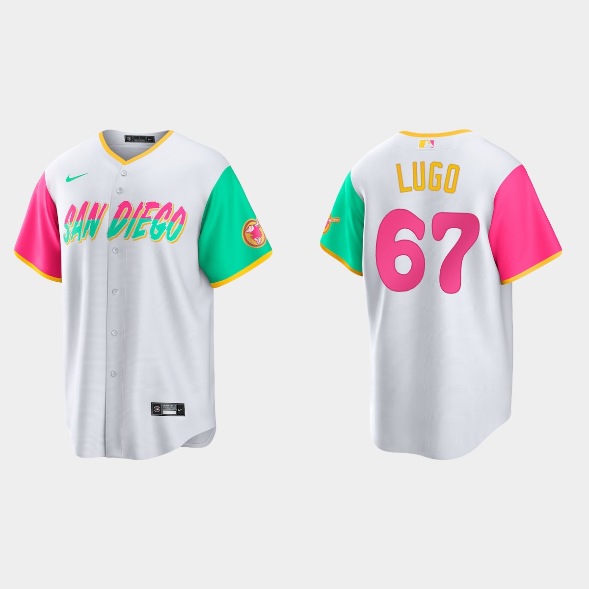 San Diego Padres Seth Lugo City Connect Jersey - White