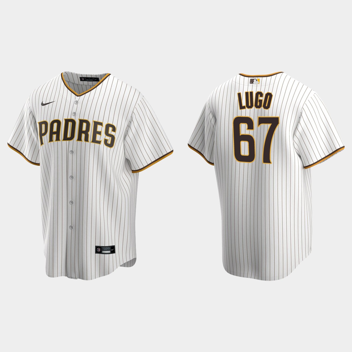 San Diego Padres Seth Lugo Home Jersey - White Brown